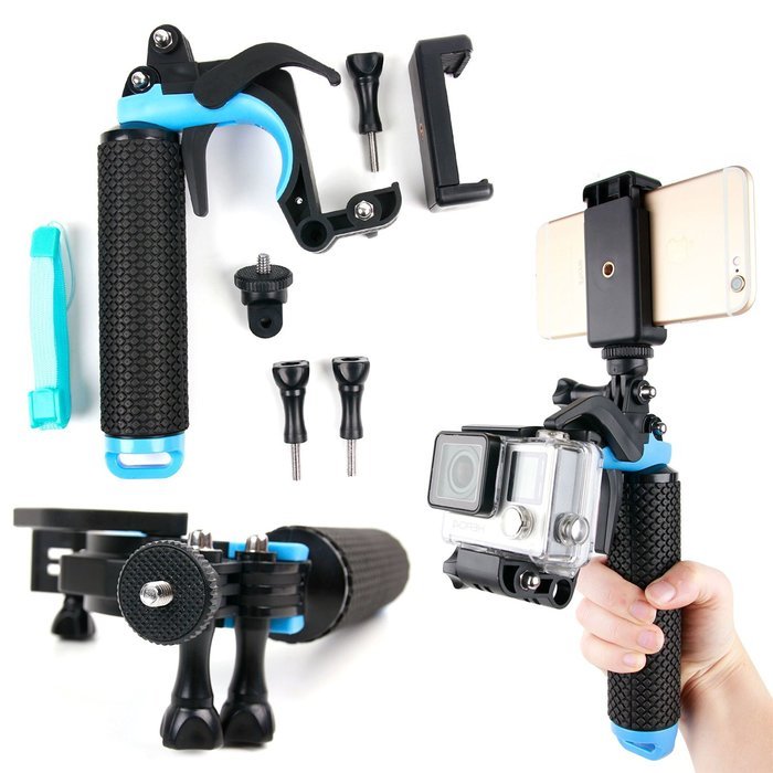 Floating Hand Grip Trigger Stabilizer Support Mount for Zeblaze ishot1 - by DURAGADGET N2