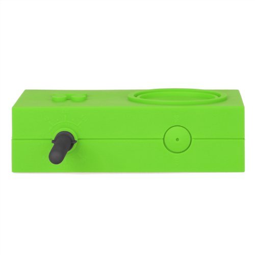 Lexon Tykho Rubber Radio Green