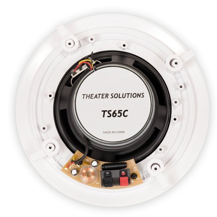 Theater Solutions TS65C In Ceiling 6.5" Speakers Surround Sound Home Theater 8 Pair Pack N2