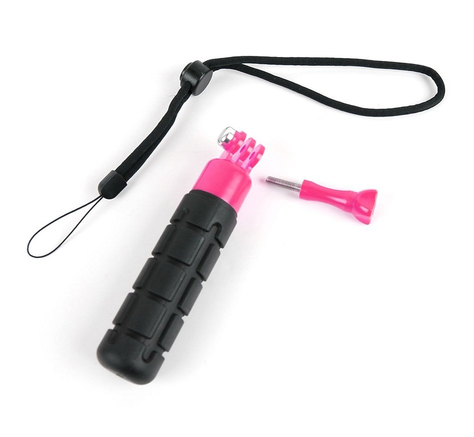 DURAGADGET Limited Edition, Waterproof Hand Grip Pole / Monopod with Wrist Strap in Black & Yellow - Compatible... N58
