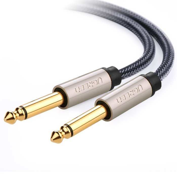 Ugreen Gold Plated Premium 6.35mm Mono Jack 1/8" TS Cable Unbalanced Guitar Patch Cords/Instrument Cable Male...