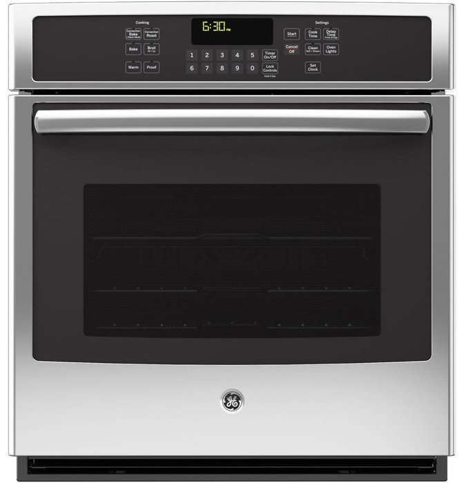 GE JK5000SFSS 27" Stainless Steel Electric Single Wall Oven - Convection