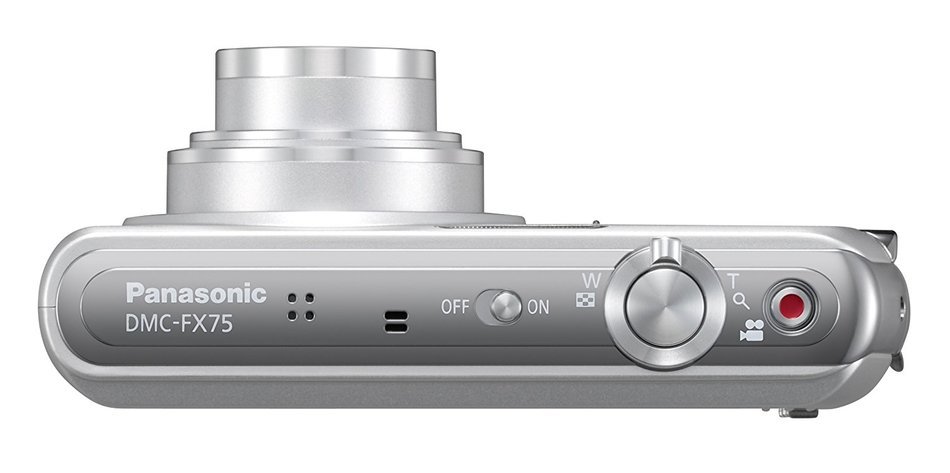 Panasonic DMC-FX75S 14.1MP Digital Camera with 5x Optical Image Stabilized Zoom with 3 inch LCD (Silver)