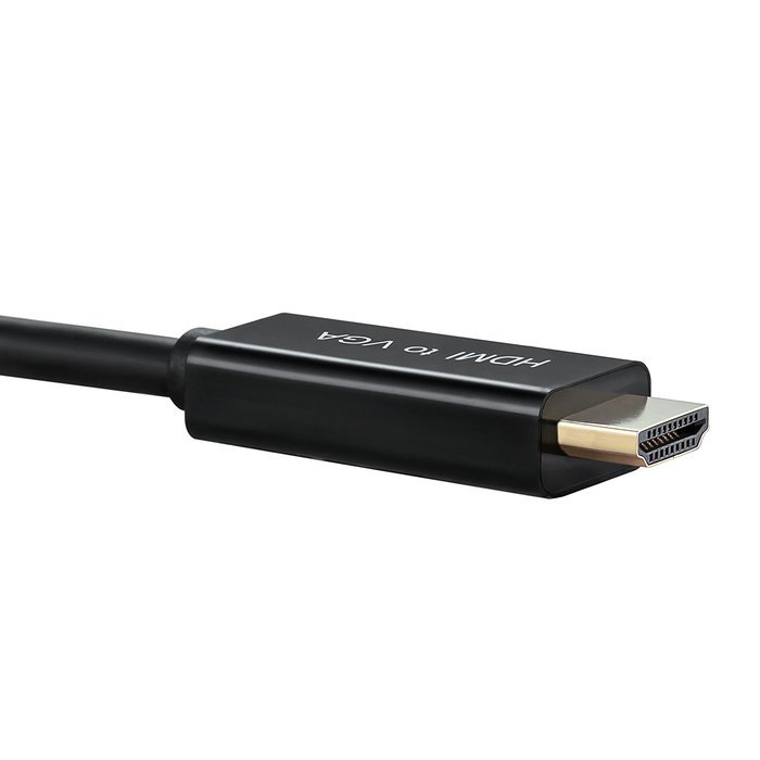 FORSPARK Premium HDMI to VGA 6ft (2M) Converter Cable with chip
