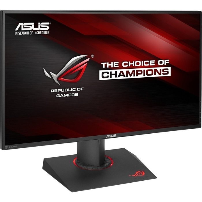 Asus - 27" IPS LED HD GSync Monitor - Black
