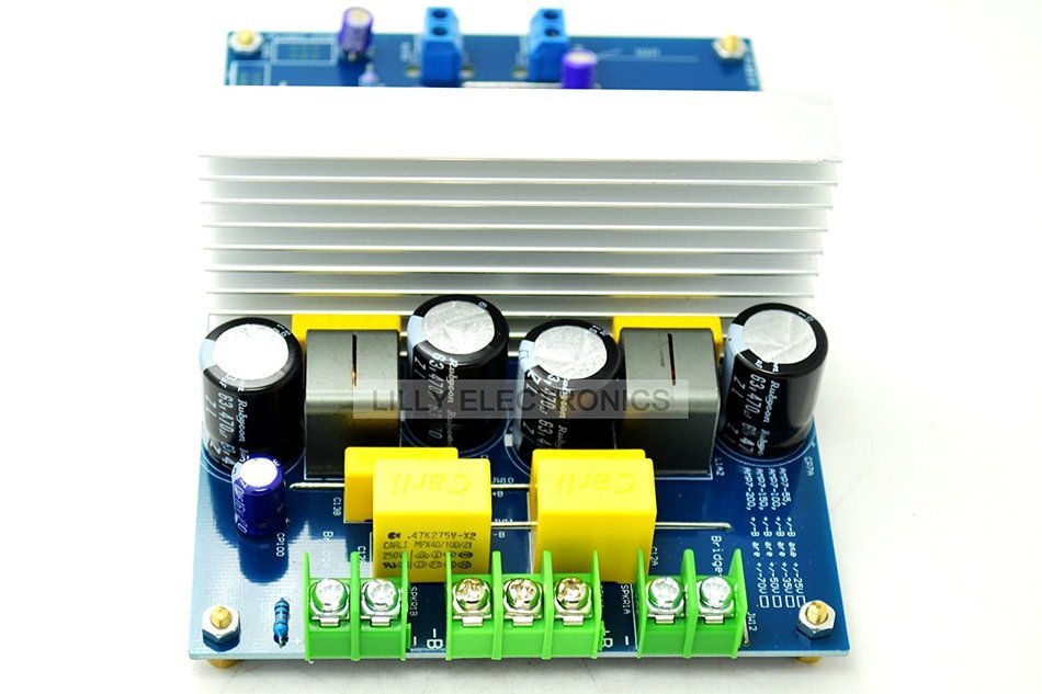 Q-BAIHE LJM IRS2092 IRAUDAMP7S L15DX2 125W-500W High-end Class D Stereo Amplifier