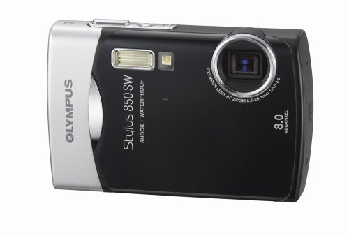 Olympus Stylus 850SW 8MP Digital Camera with 3x Optical Zoom (Yellow) N2