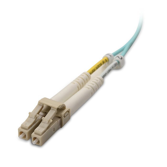 Cable Matters 10Gb 40Gb Multimode OM3 Duplex 50/125 OFNP Fiber Patch Cable LC to LC - 10m N70