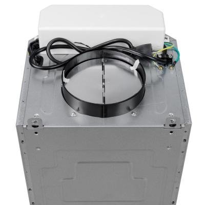 30 in. Convertible Wall Mount Range Hood in Black with Tempered Glass and Remote Control N4