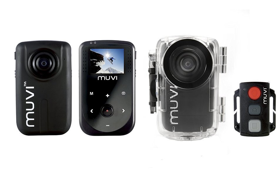 Veho Muvi 1080p HD Pro Mini Camera HD10 with Wireless Remote + Waterproof Case N3