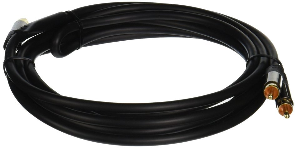 KabelDirekt (15 feet) 1 x RCA Male to 2 x RCA Male Subwoofer / Y - RCA / Digital Audio Cable - PRO Series N9