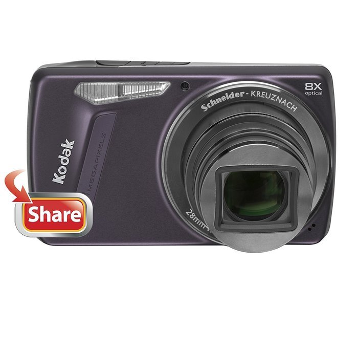 Kodak Easyshare M580 14 MP Digital Camera with 8x Wide Angle Optical Zoom and 3.0-Inch LCD (Purple)