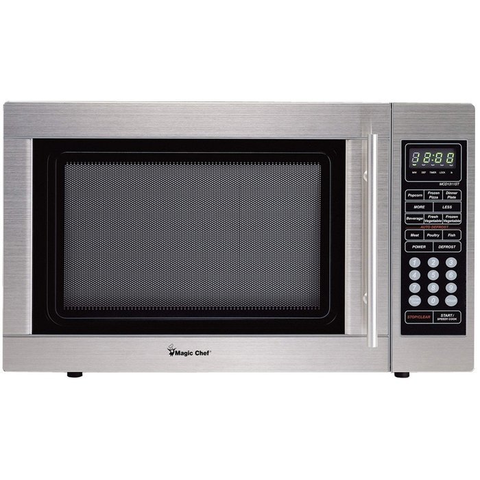MCD1311ST 1.3 CUBIC-FT, 1,100-WATT STAINLESS MICROWAVE WITH DIGITAL TOUCH
