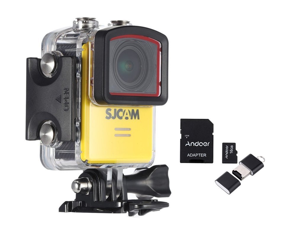SJCAM M20 Sports Action Camera 4K 24fps 1080P 60fps Full HD Novatek NTK96660 16MP 166&deg;Wide Angle Waterproof 30M... N27