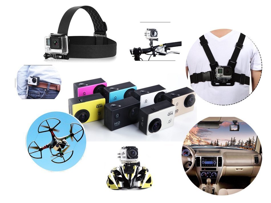 CXTX WIFI Wireless Mini 1080P HD 30-Meter Waterproof Sports DV Full 2.0" LCD 170&deg; Wide Angle Lens Video outdoor... N4