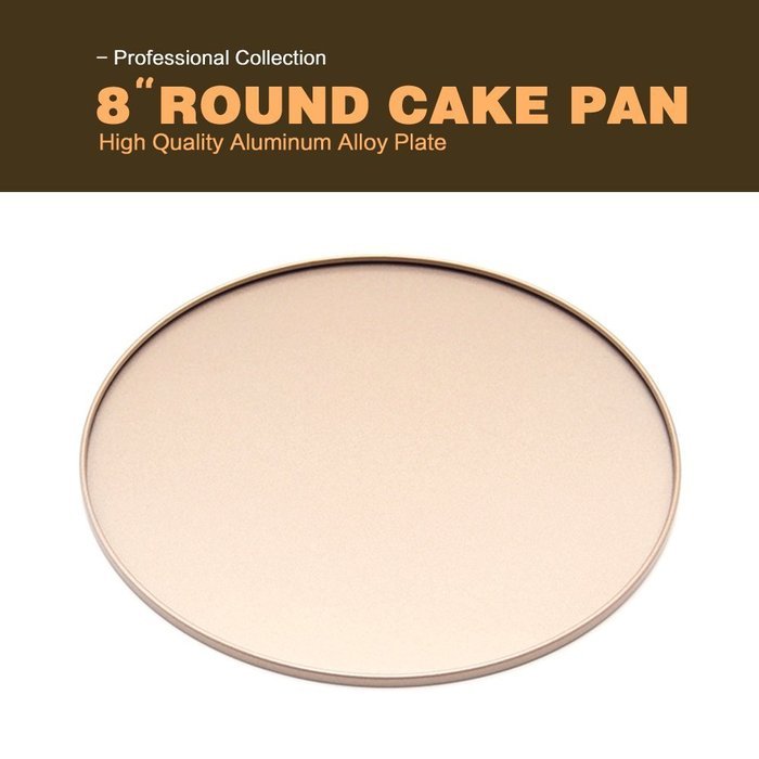Hiltow Non Stick Round Cheesecake Pan with Removable Bottom ,Heavy-gauge Steel(8 by 3-Inch)