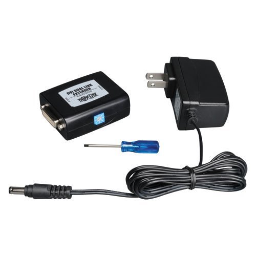 Tripp Lite DVI Extender Equalizer, Dual Link Video Repeater 2560x1600 at 60Hz (DVI F/F)(B120-000) N3