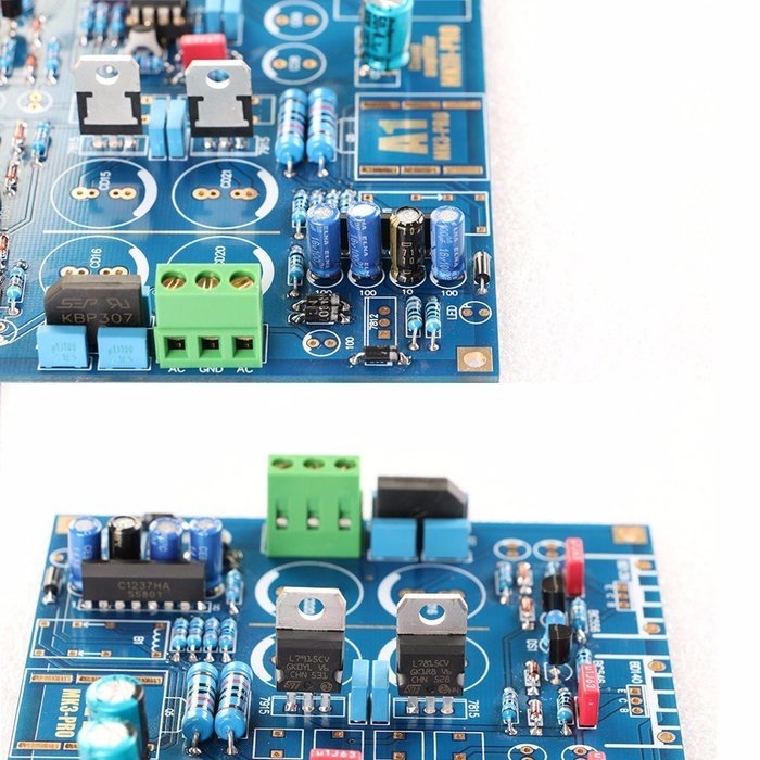 ELEGIANT Dual 12-18V Power Supply Headphone Amplifier kit Chassis Amplifier Module Based On Beyerdynamic N2