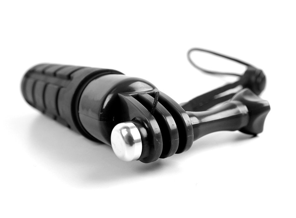 DURAGADGET Limited Edition, Waterproof Hand Grip Pole / Monopod with Wrist Strap in Black & Yellow - Compatible... N72