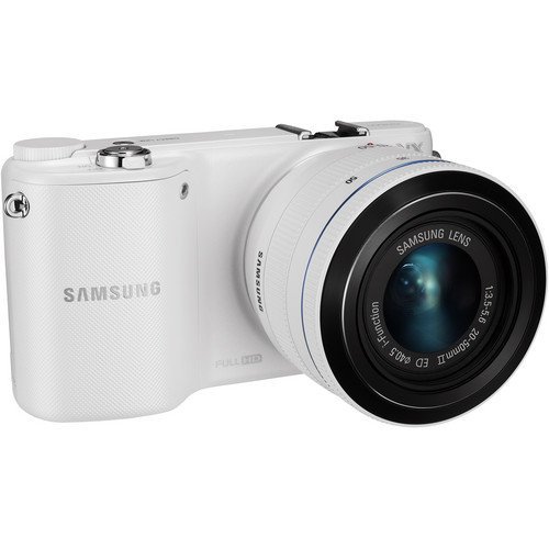 Samsung NX2000 Mirrorless Digital Camera with 20-50mm f/3.5-5.6 Lens (White) N3