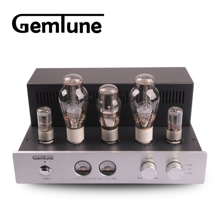 GemTune GP-01 Hi-end Vaccum Tube Amplifier with 300B*2+6N8P*2+5Z3P*1
