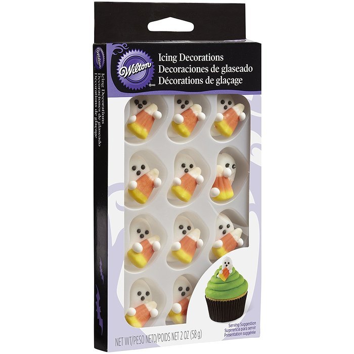 Wilton Pumpkin Royal Icing Decorations N3