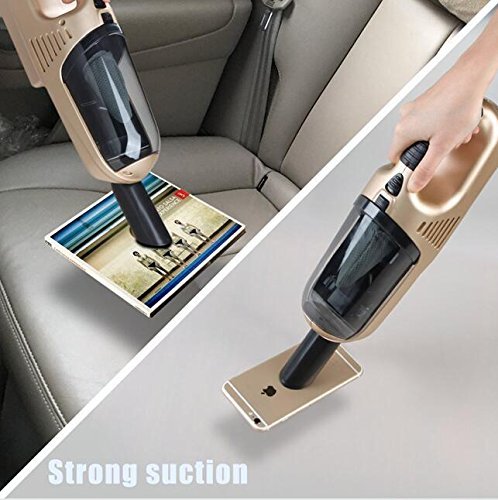 Vacuum Cleaner, Bcccke Cordless Rechargeable Dry Vacuum Cleaner,5-in-1 Whirlwind Function 7.2V 60W Ni-CD 1300MA...