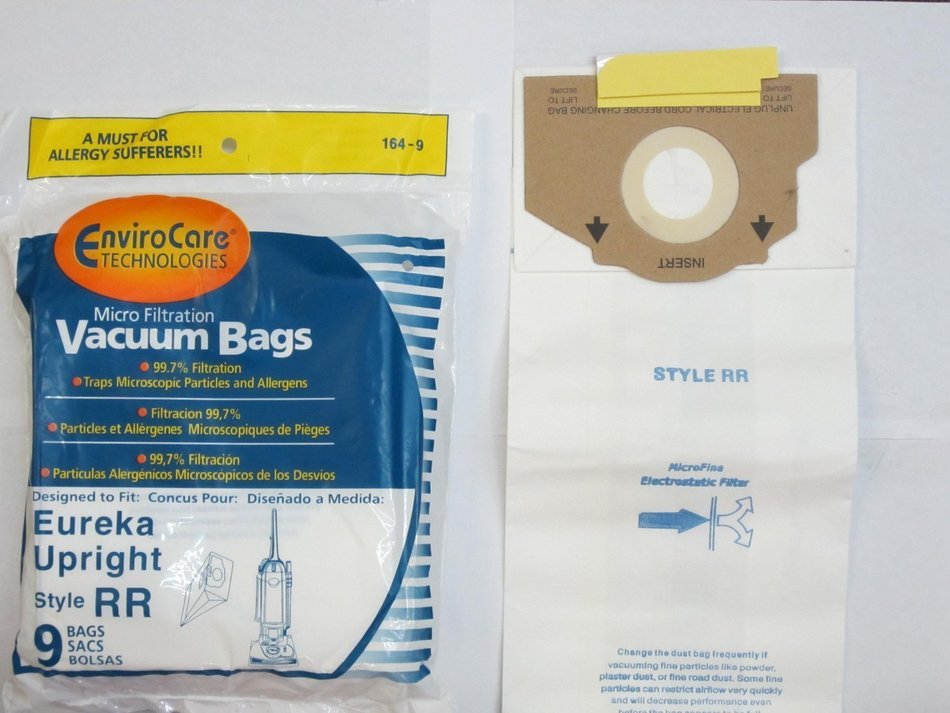 Eureka RR Micro Filtered Vacuum Bags 9 Pk #61115 boss smart vac 4800 N3
