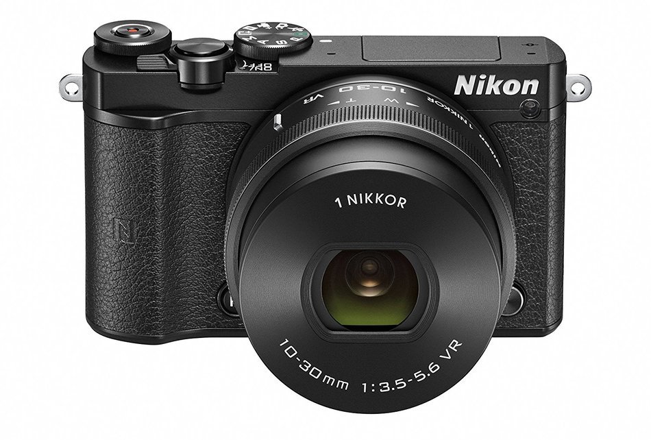 Nikon mirrorless single-lens Nikon1 J5 double lens kit black J5WLKBK [International Version, No Warranty] N7