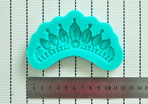 WilsonBaking Love Collection - Princess Crown Headband Mold Decorations Silicone Mold Silicone Fondant Lace Molds... N2