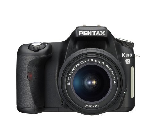 Pentax K110D 6.1MP Digital SLR Camera with 18-55mm f/3.5-5.6 Lens N6