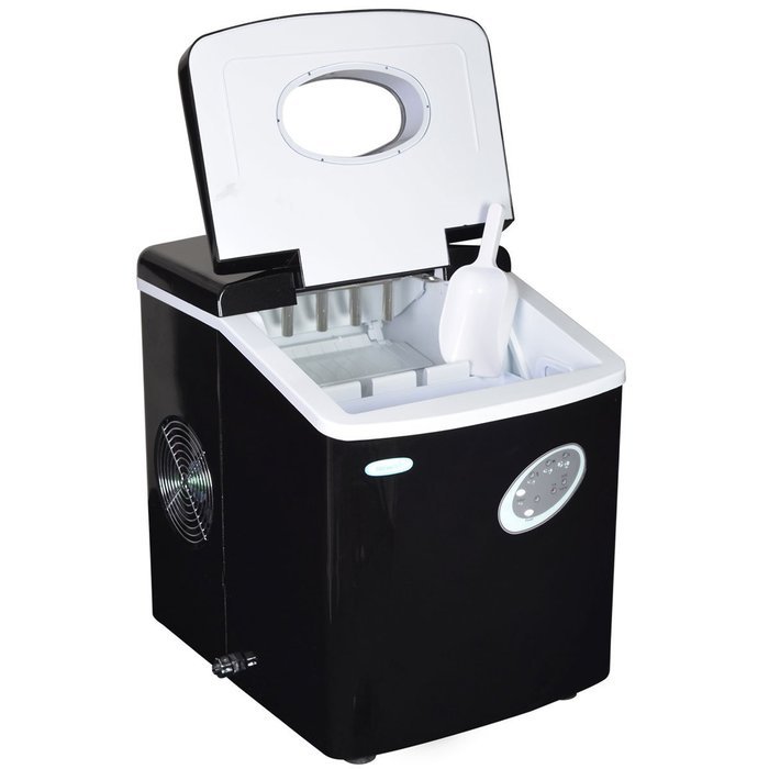 NewAir AI-100R 28-Pound Portable Icemaker, Red N4