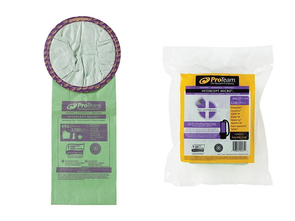 Pro-team - Pack of 10 Fits (Coachvac, Super Coachvac, Megavac) - 100331 N5