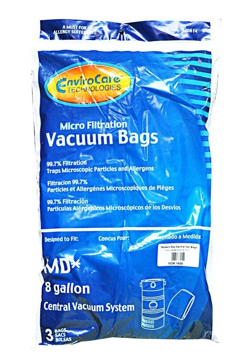 Aggressor Modern Day 8 Gallon Central Vacuum Cleaner Bags