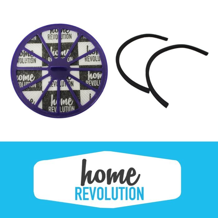 Dyson DC07 DC-07 Home Revolution Brand Replacement Post Motor Allergy HEPA Filter and 2 Seals; Compare With All...