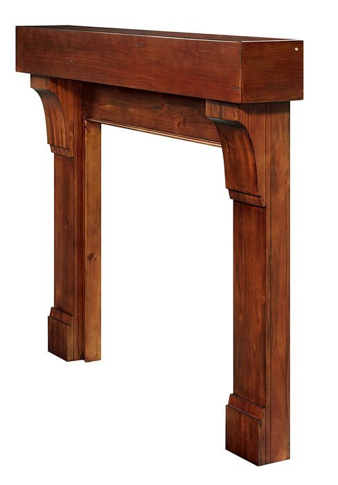 Pearl Mantels 196-48 Cumberland Fireplace Mantel, Unfinished with 48-inch Interior Opening N4