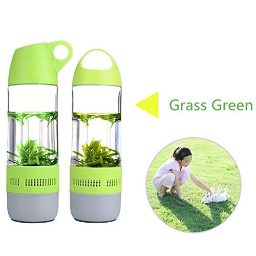 Coeuspow Waterproof Outdoor Bicycle Bottle Bluetooth Speaker,400ml Bottle Bluetooth 4.0 Speaker 2 in 1 ,Support... N3