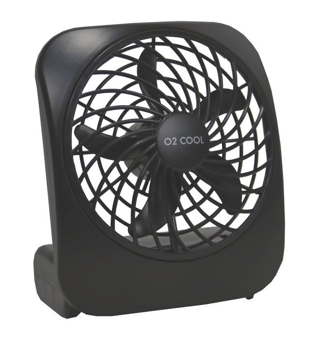02cool Battery Operated Fan with Bonus Flash Light