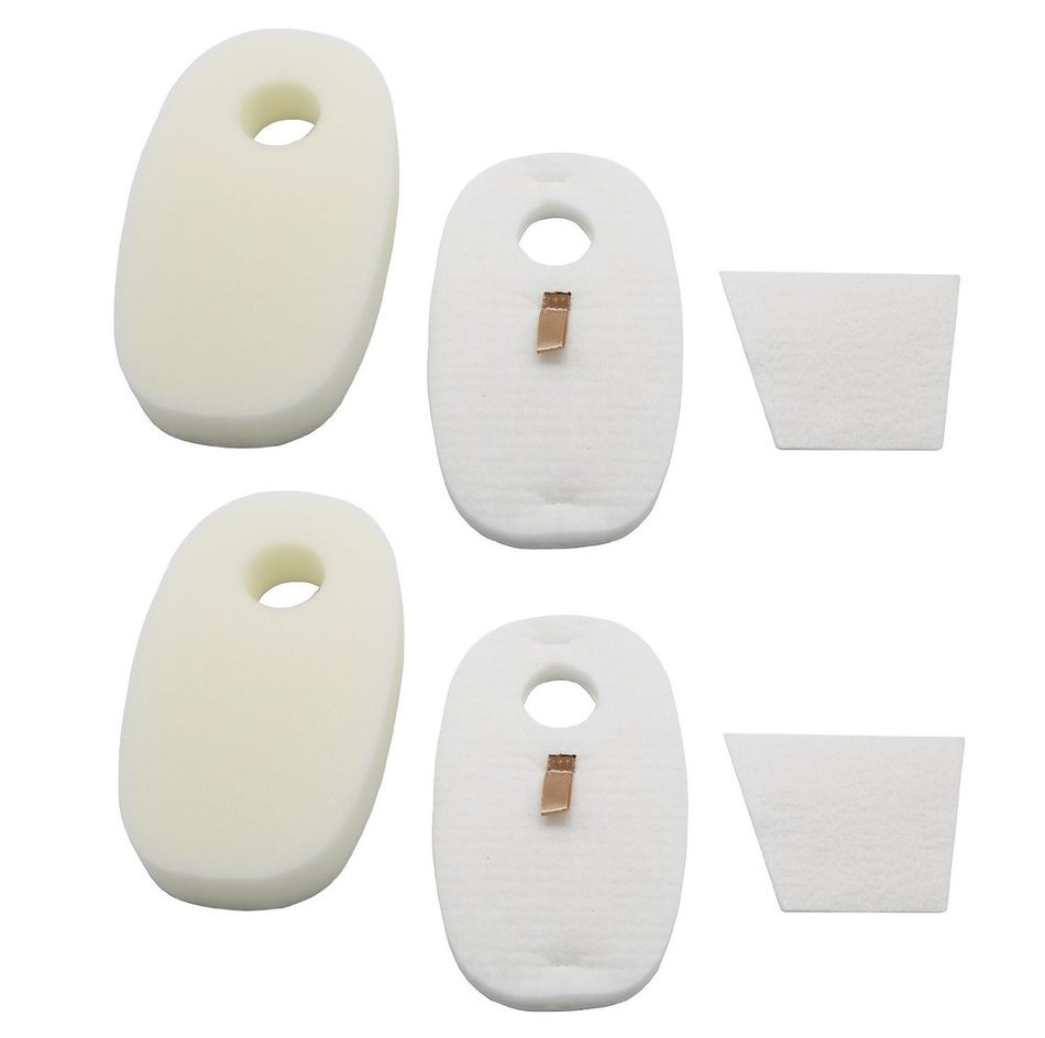 2 Pack Shark 1080FTV320 Foam & Felt Filter Set & 1084FTV320 Post Filter Fits Rocket DeluxePro HV319Q Hand Vac,...