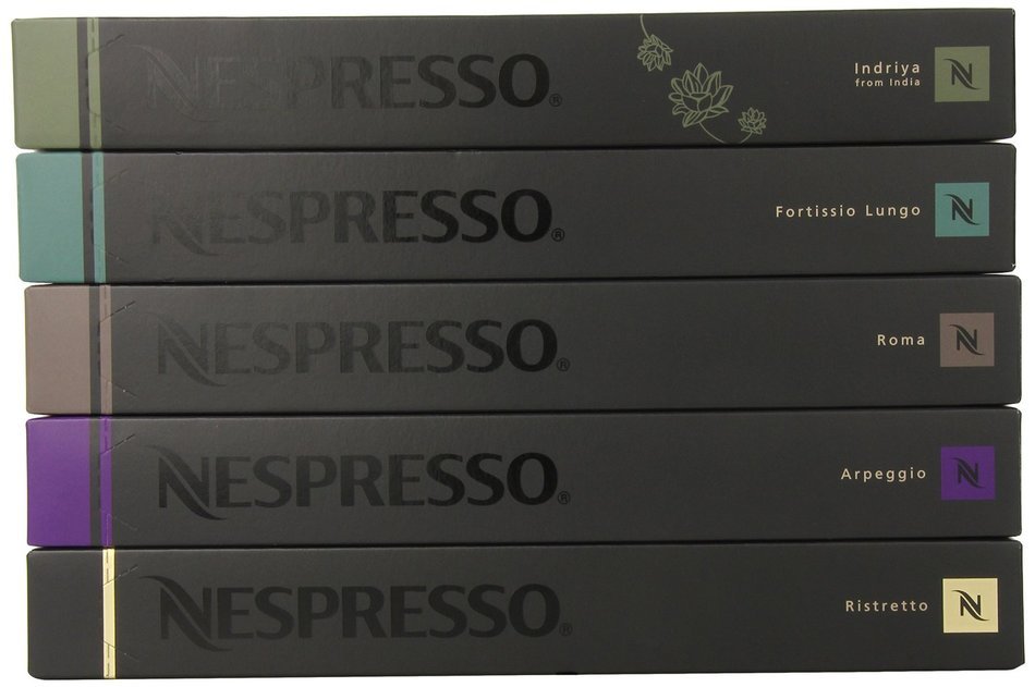 50 Nespresso OriginalLine Capsules variety pack: Intense Family N2