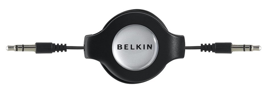 Belkin Retractable Auxiliary Cable for iPod and iPhone