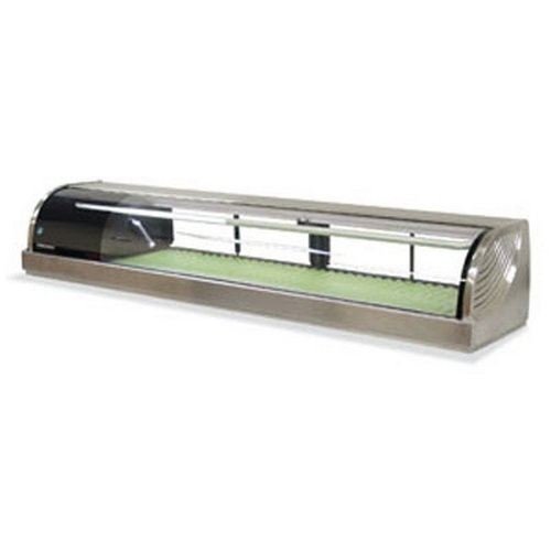 Hoshizaki HNC-210BA-L-S 83" Countertop Refrigerated Display Case with 3.07 cu. ft. Capacity NSF Approved Thermometer...