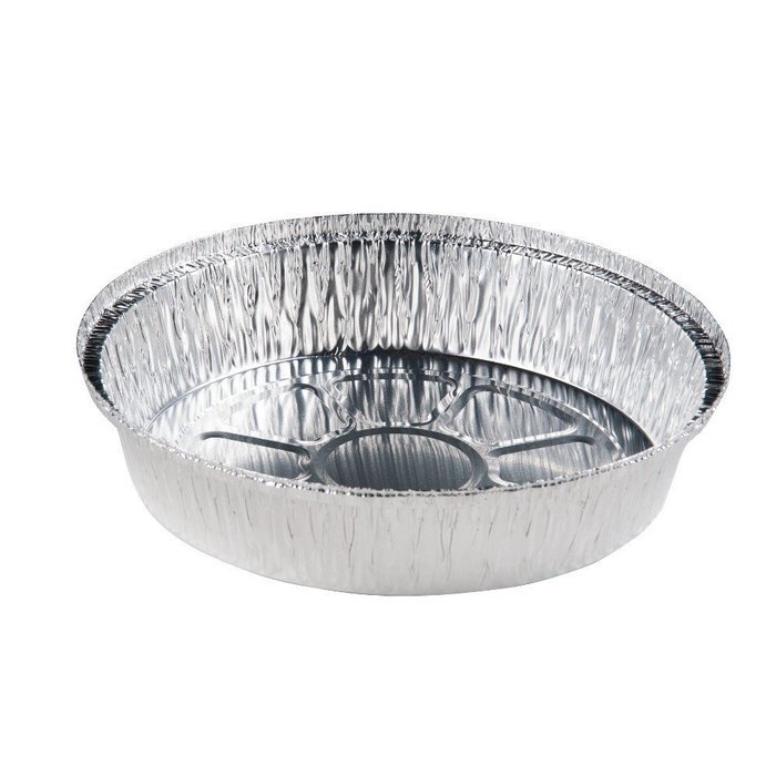SafePro Aluminum Foil Pan, 9-Inch (Case of 100), Foil Bakeware, Round Foil Baking Pans