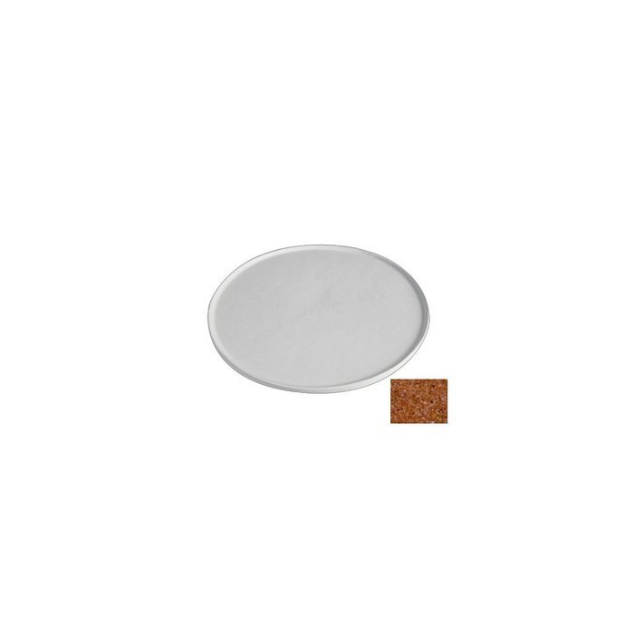 Bugambilia DR204T large Disc Tray 17-7/9" dia. rimmed terracotta