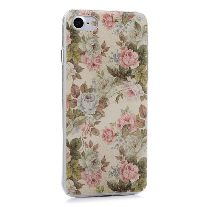 iPhone 7 Case (4.7 inch) Cute Digital Print Colorful Hard PC Back Shell Bumper Ultra Thin Slim Fit Clear Full... N3