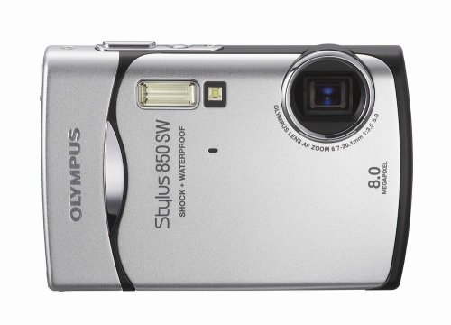 Olympus Stylus 850SW 8MP Digital Camera with 3x Optical Zoom (Yellow) N4