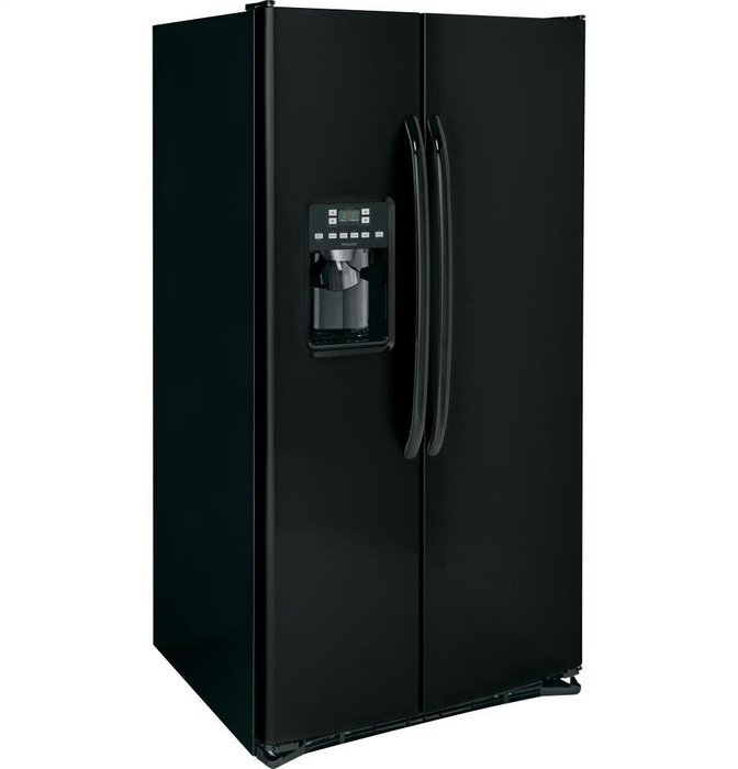 Hotpoint HSS25ATHBB 25.4 Cu. Ft. Black Side-By-Side Refrigerator