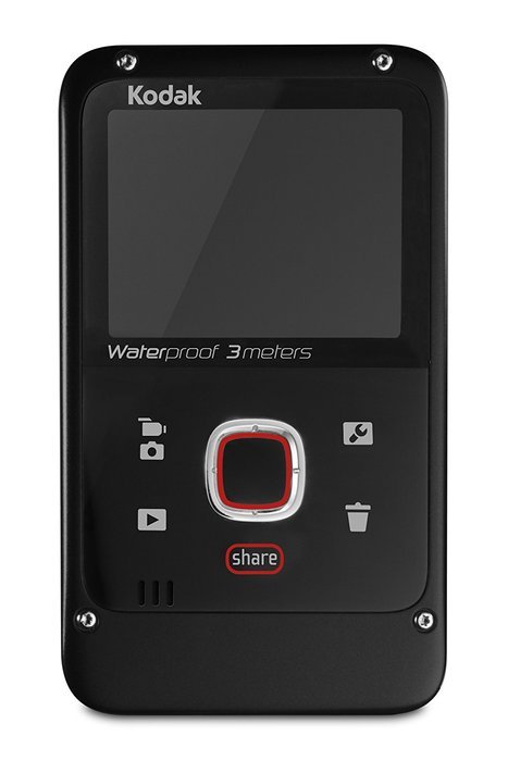 Kodak PlayFull Waterproof Video Camera (Black) [with 4GB SD card] (Discontinued by Manufacturer)
