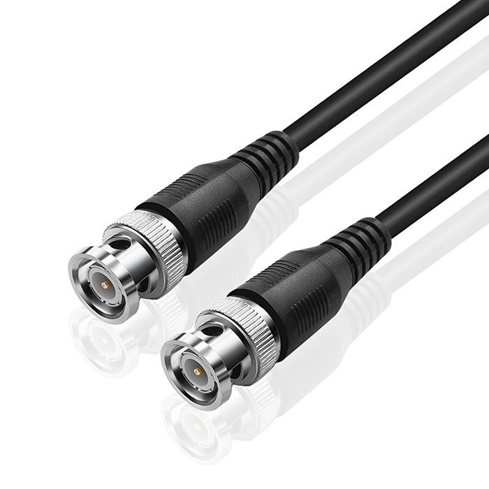 TNP BNC Cable - BNC Male To Male Extension Connector Adapter RF Professional RG-58/U Grade Coaxial Wire Cord Cable... N3
