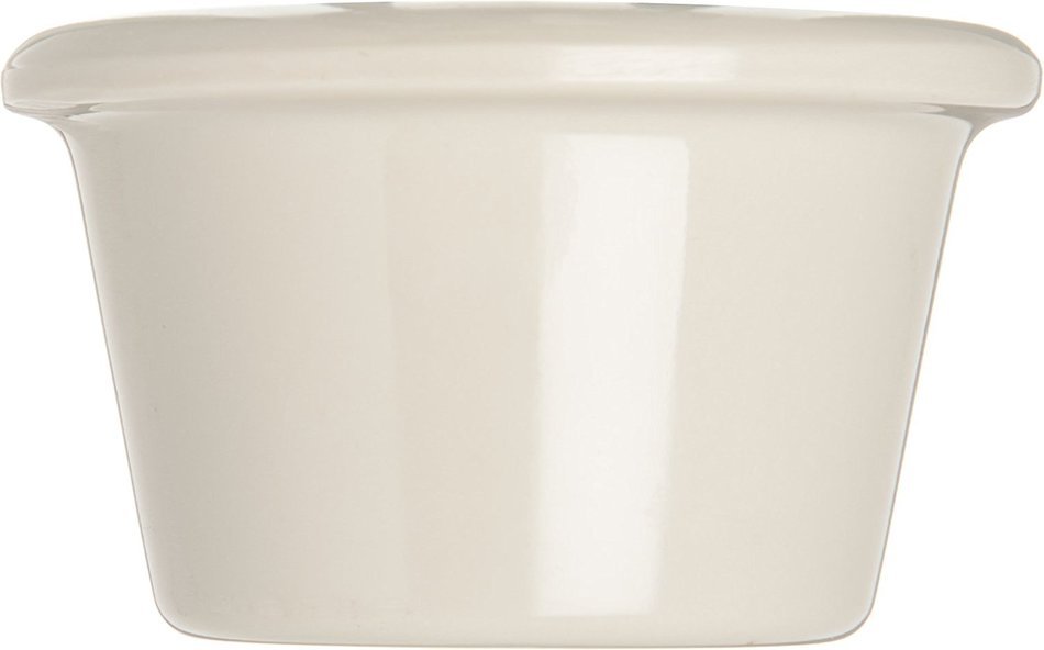 Carlisle S27542 Melamine Smooth Ramekin, 1.5 oz Capacity, 1.53" Height, Bone (Case of 48) N4